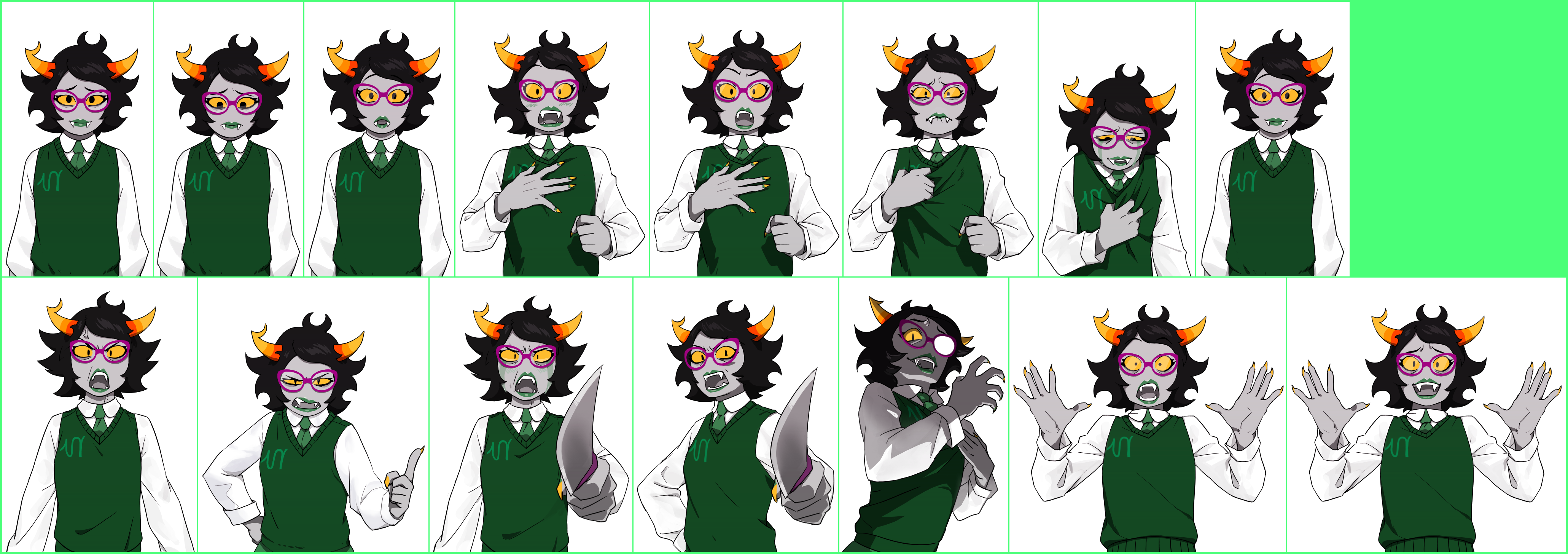 The Spriters Resource - Full Sheet View - Hiveswap 