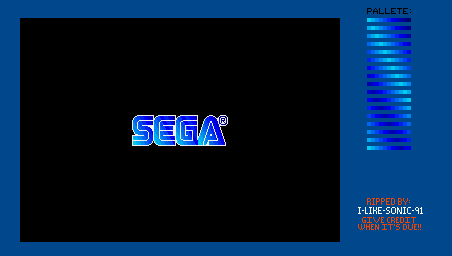 Altered Beast - SEGA Logo