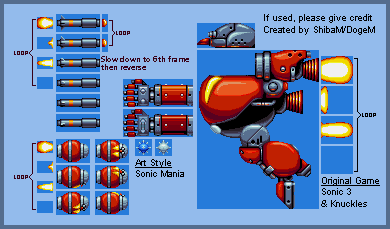 Sonic the Hedgehog Customs - Doomsday Mech (Sonic Mania-Style)