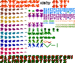 Q*bert's Qubes - General Sprites