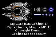 Gradius II: Gofer no Yabou / Vulcan Venture (JPN) - Big Core