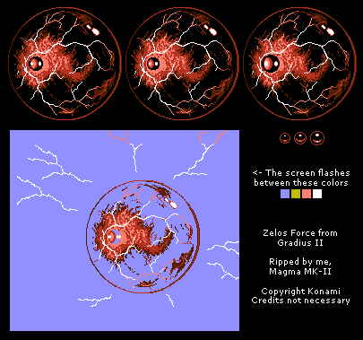 Gradius II: Gofer no Yabou / Vulcan Venture (JPN) - Zelos Force