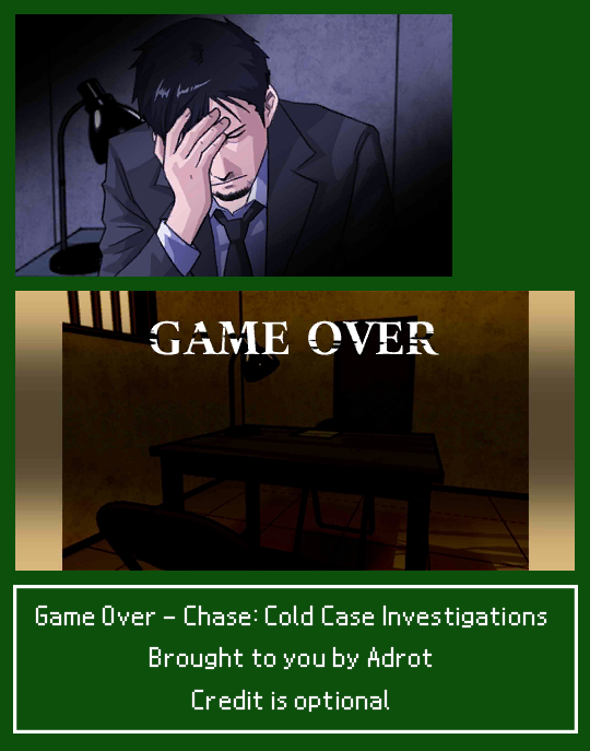 Chase: Cold Case Investigations - Distant Memories - Game Over