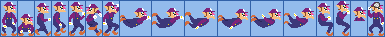 Waluigi (Super Mario Maker-Style)