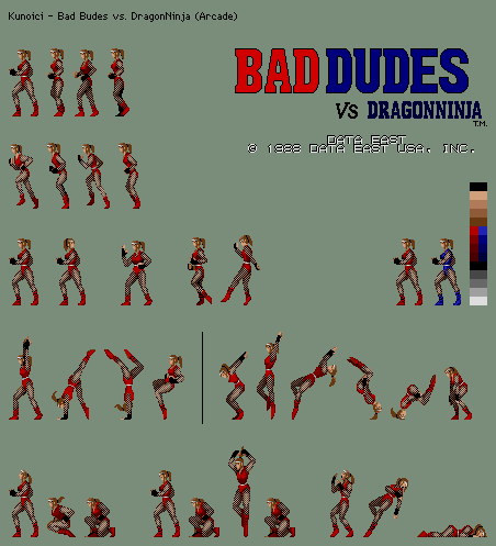 Bad Dudes vs. DragonNinja - Kunoici