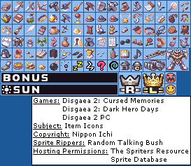 Item Icons