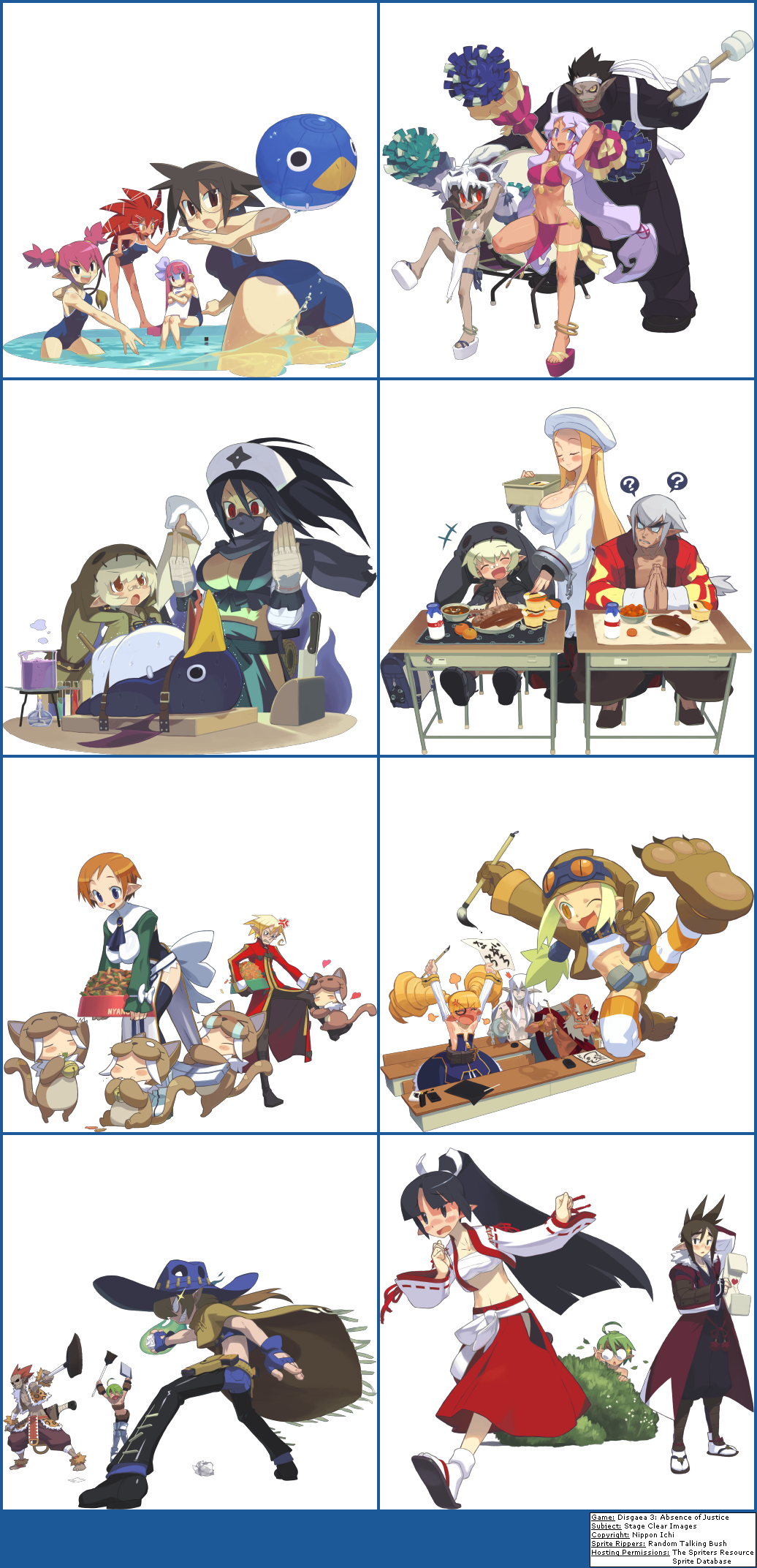 Disgaea 3: Absence of Justice - Stage Clear Images