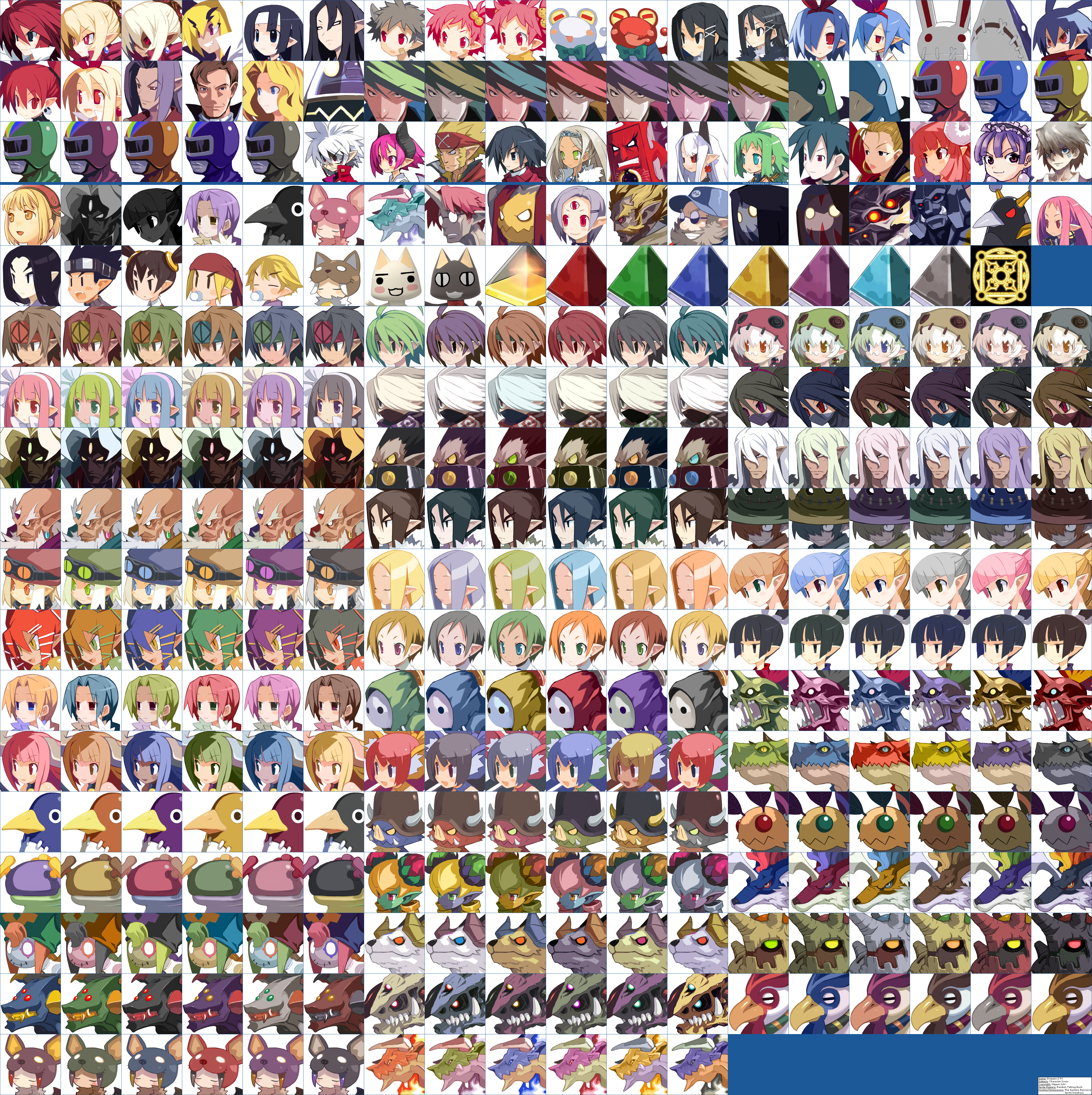 Disgaea 2 PC - Character Icons