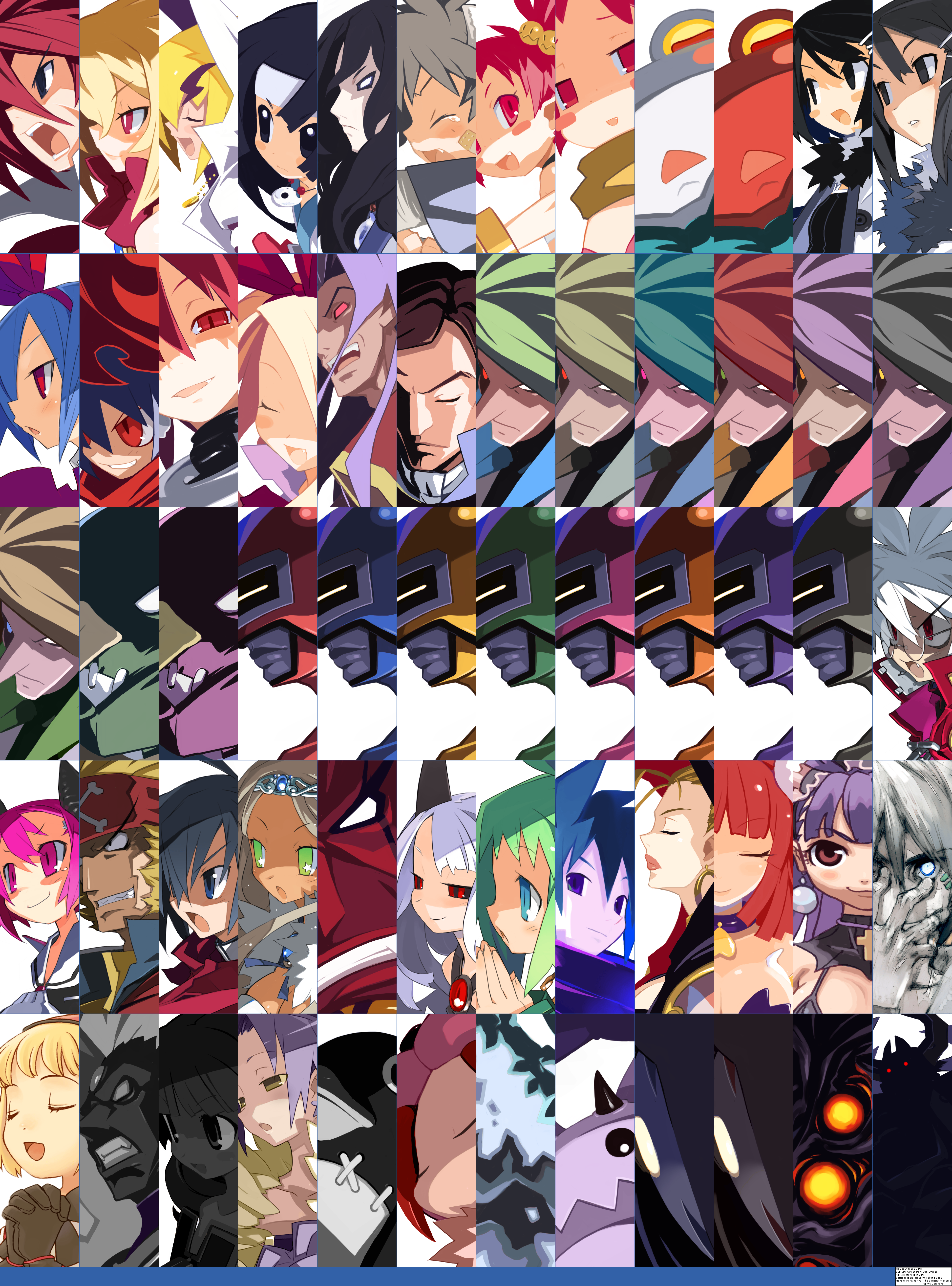 Disgaea 2 PC - Cut-In Portraits (Unique)