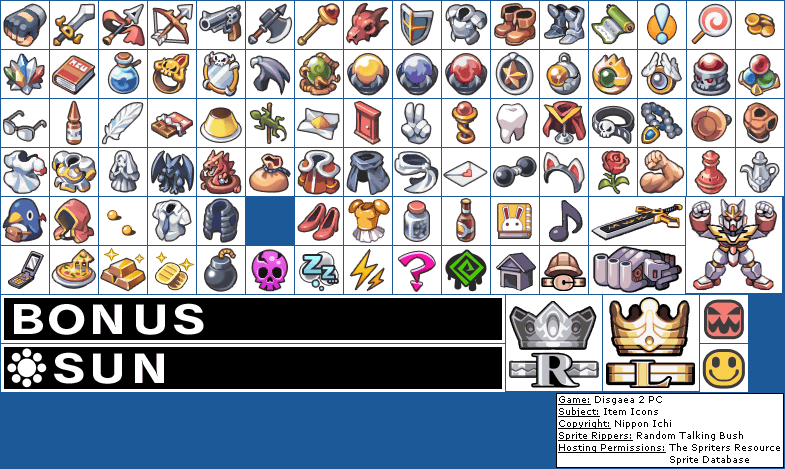 Item Icons