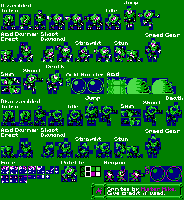 Mega Man Customs - Acid Man (NES-Style)