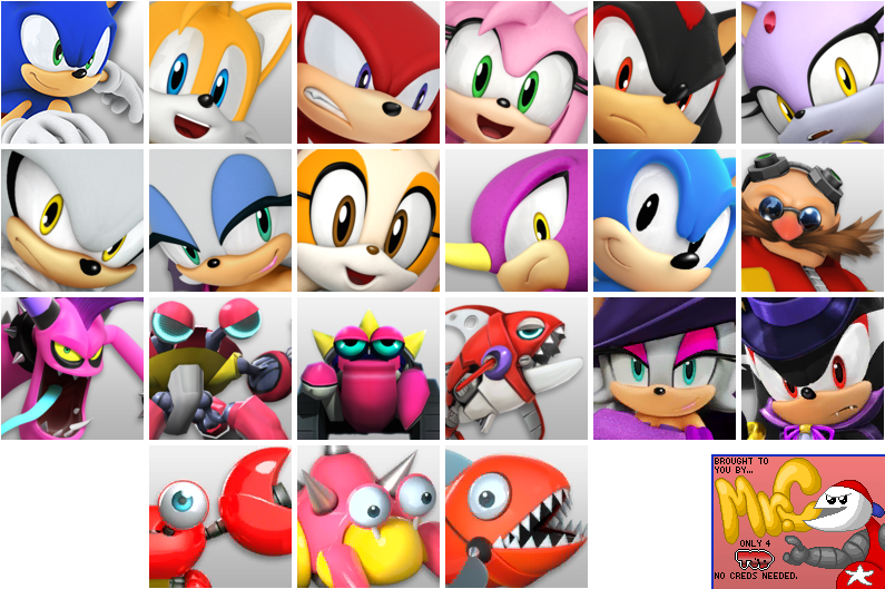 Sonic Dash - Leaderboard Avatars