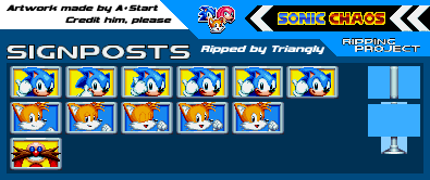 Sonic Chaos (Fan Game) - Signposts