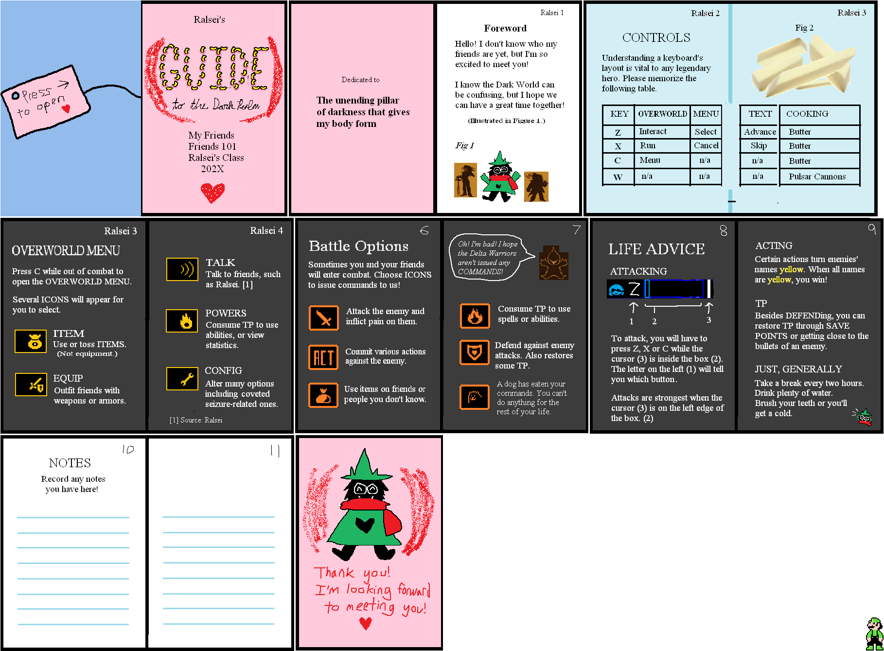 Deltarune - Ralsei's Guide