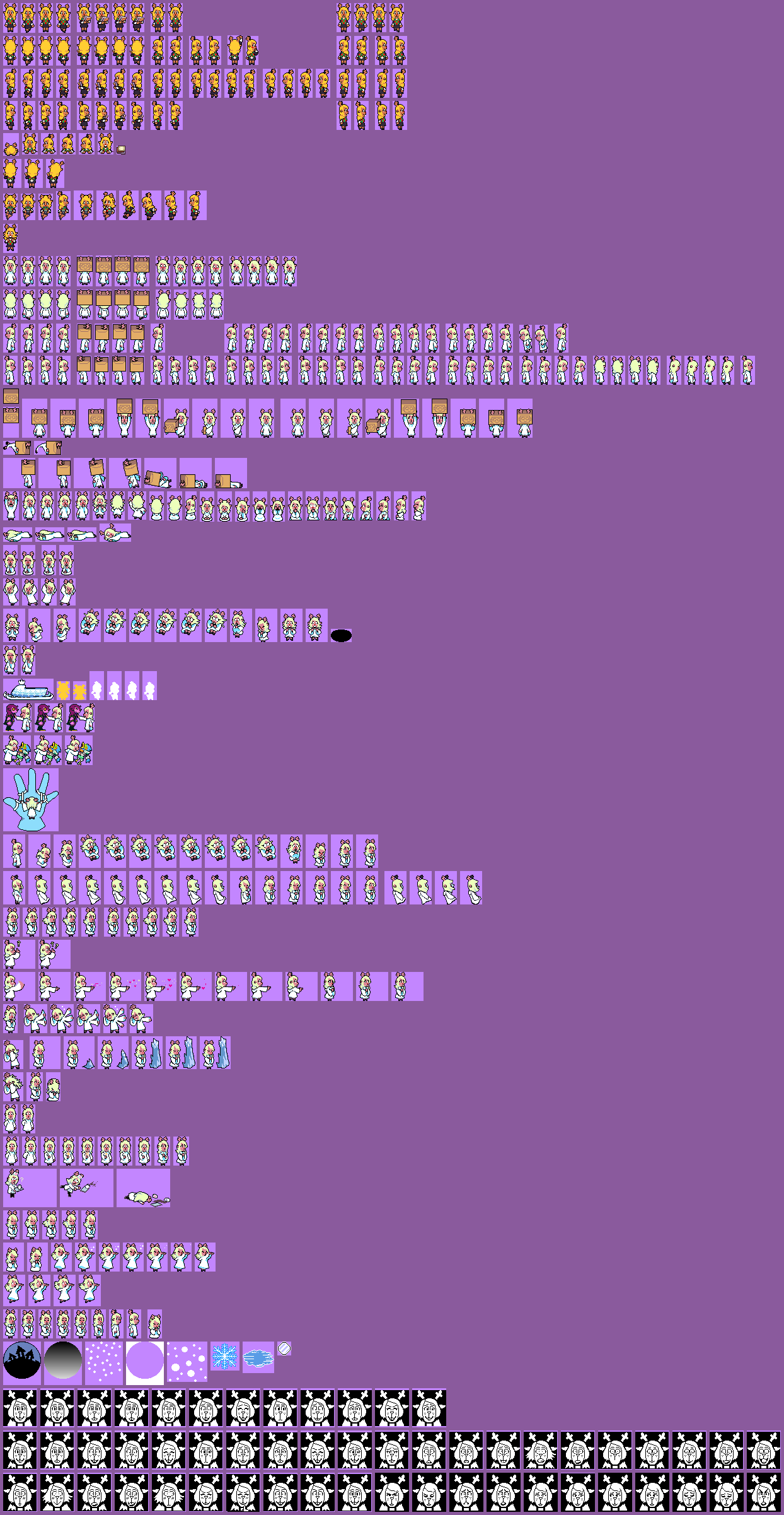 The spriters resource full sheet view deltarune chapter 1 noelle