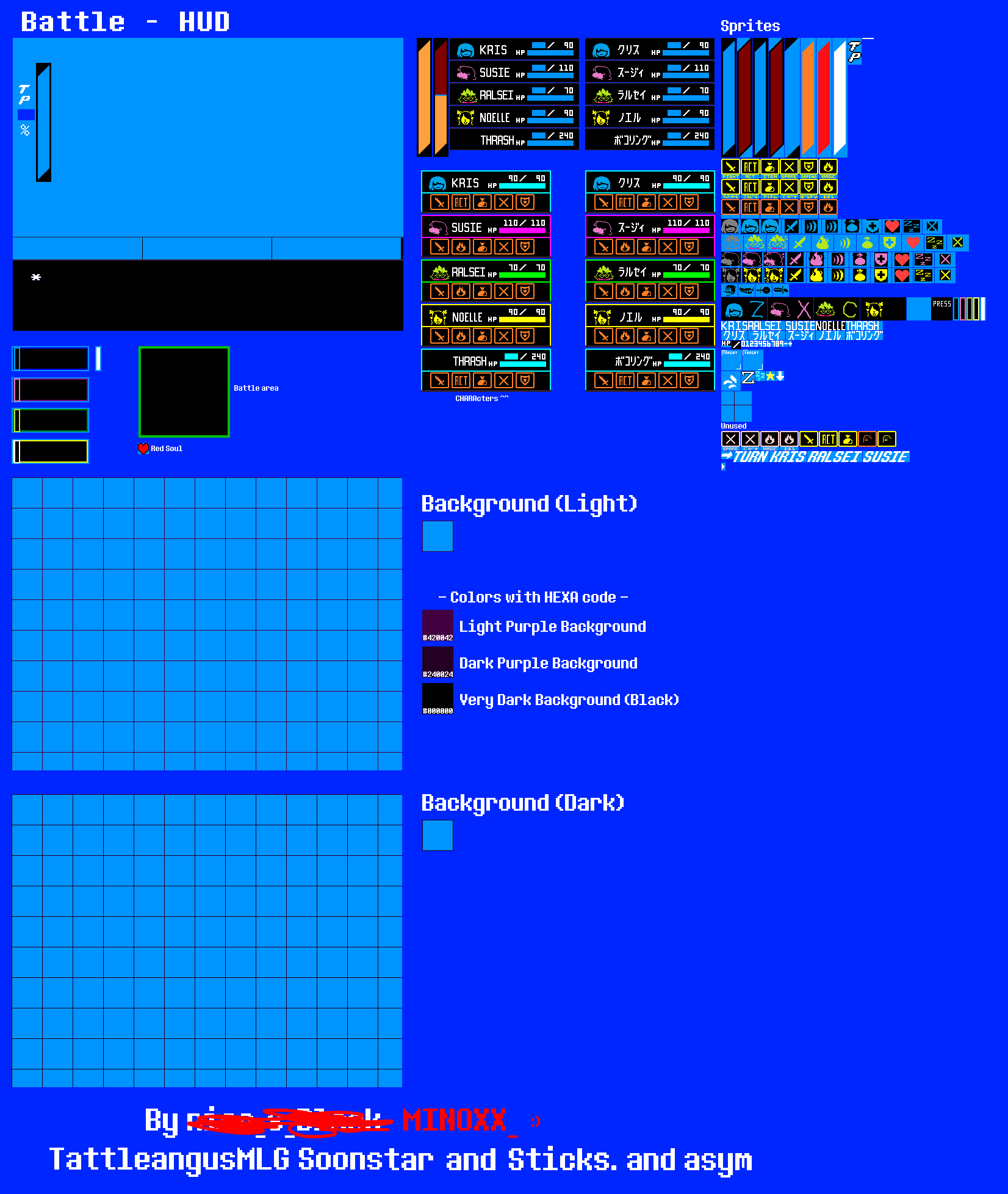 Deltarune - Battle Menu