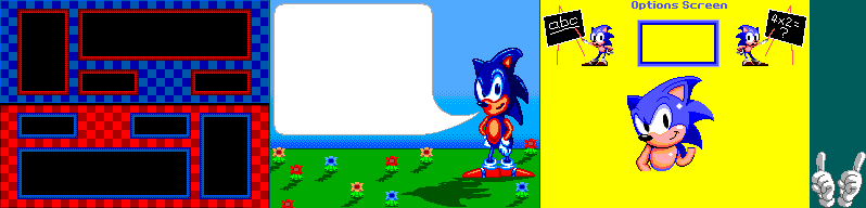 Sonic's Edusoft (Prototype) - Miscellaneous Menus