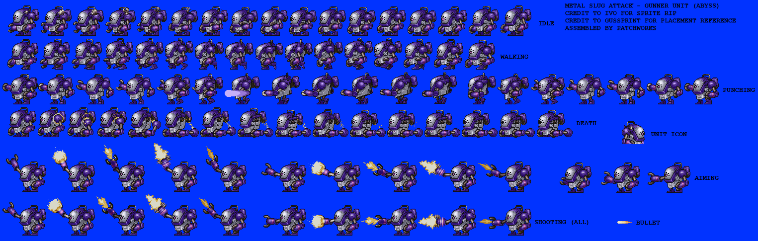 Metal Slug Attack - Gunner Unit Abyss