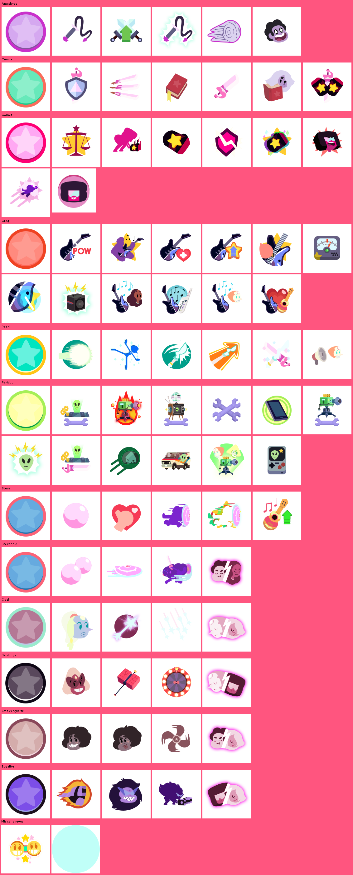 Ability Icons