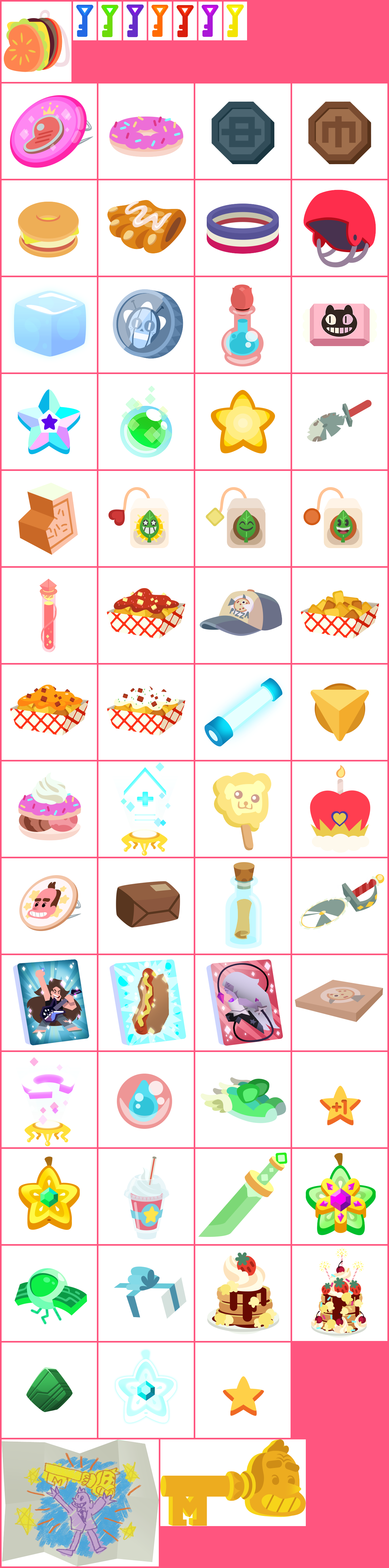 Steven Universe: Save the Light - Items