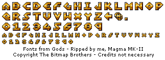Gods - Fonts