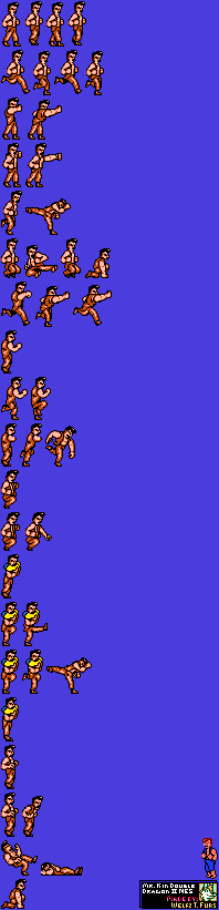 Mr. K (NES, Double Dragon II NES-Style)