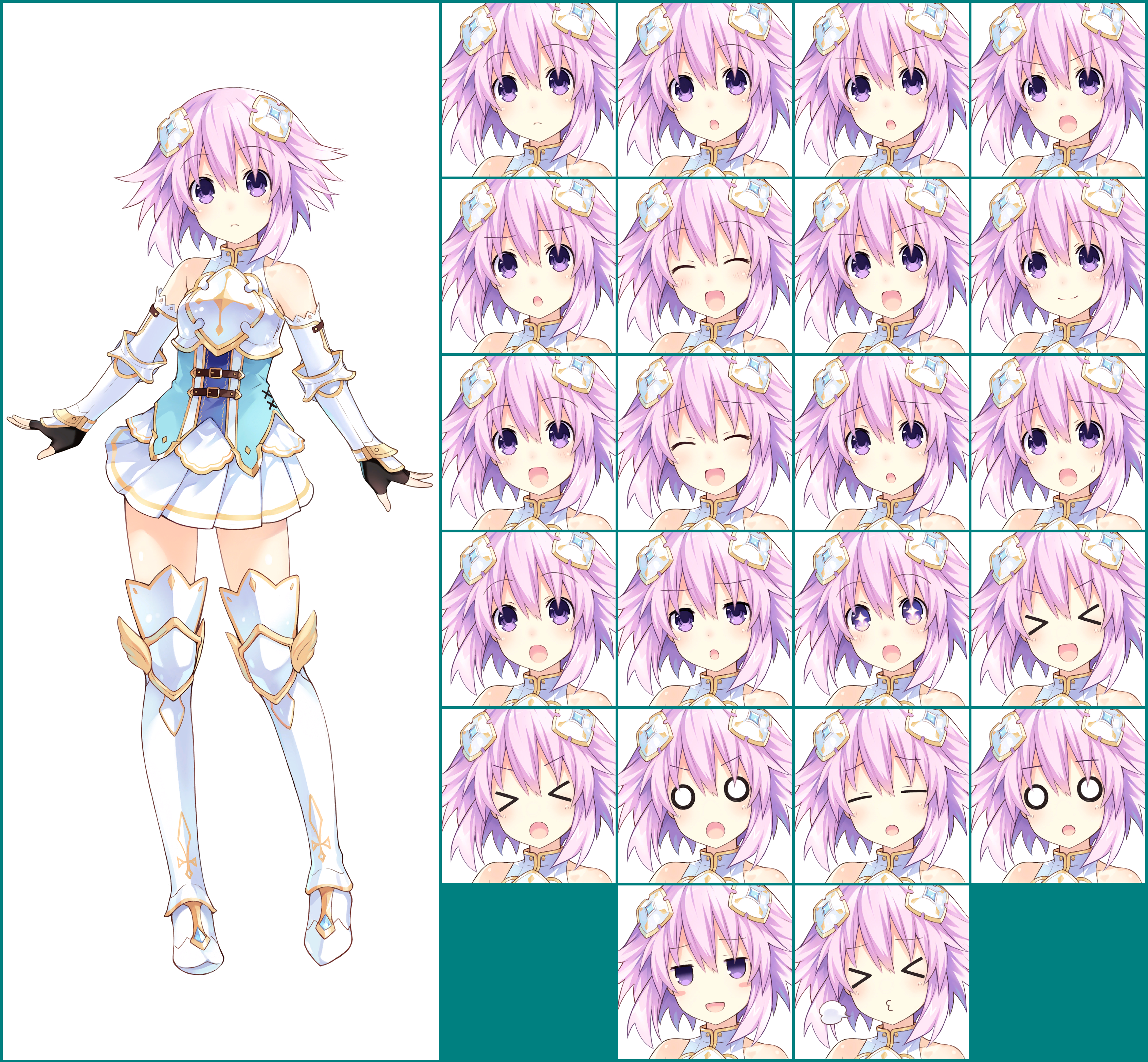 Cyberdimension Neptunia: 4 Goddesses Online - Neptune