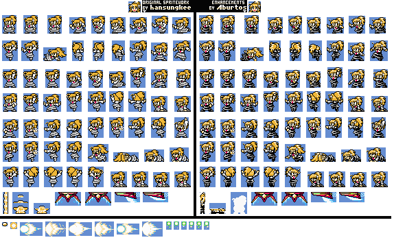 Rosenkreuzstilette Customs - Spiritia Rosenberg (Mega Man NES-Style)