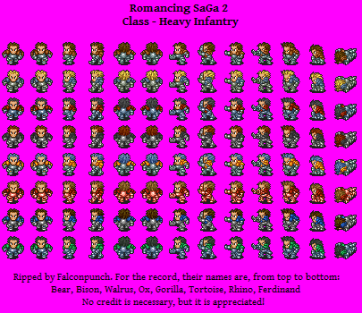 Romancing SaGa 2 - Heavy Infantry