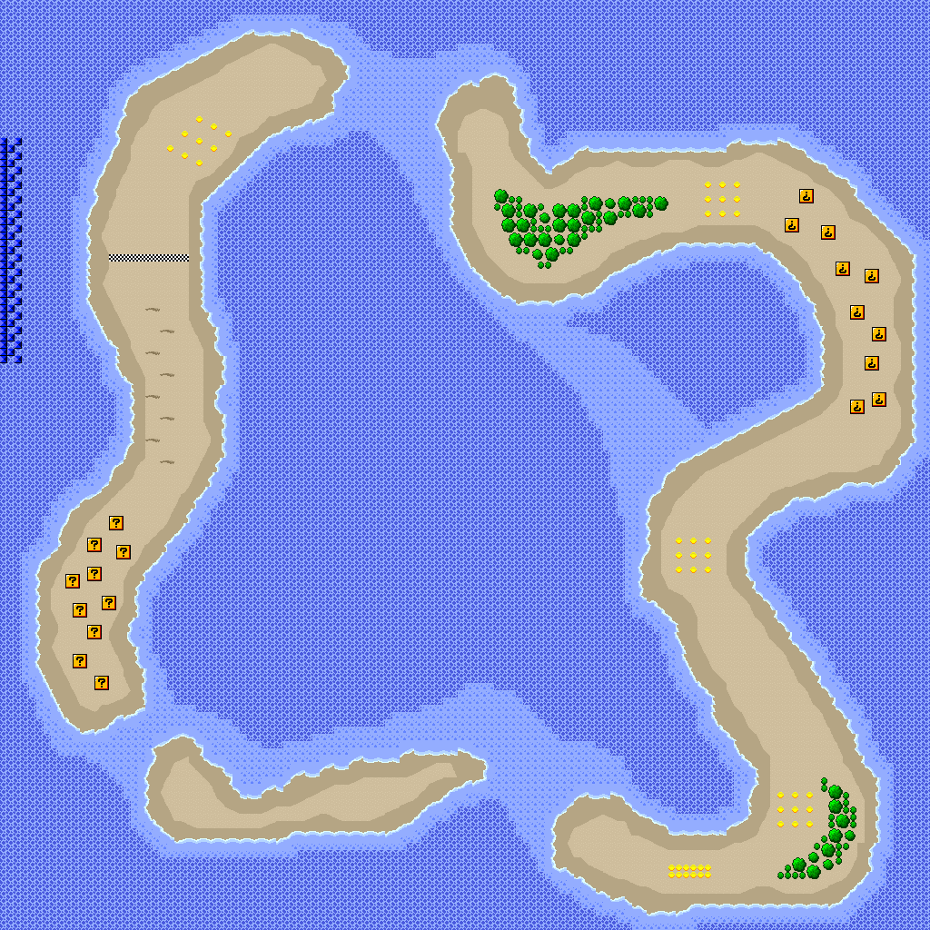 Super Mario Kart: Pro Edition (Hack) - Koopa Beach 1