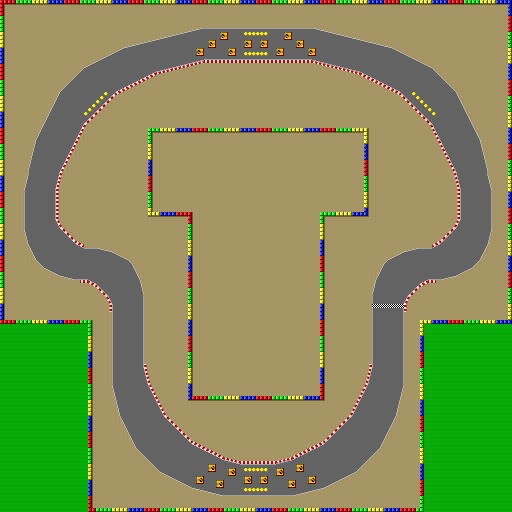 Super Mario Kart: Pro Edition (Hack) - Mario Circuit 1