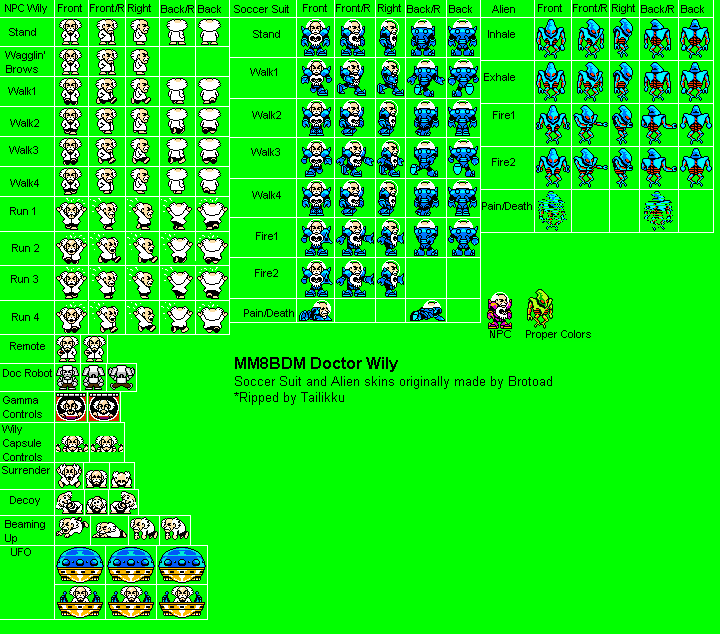 Mega Man 8-bit Deathmatch - Dr. Wily