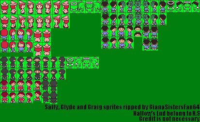Hallow's End (Hack) - Sally, Clyde and Craig