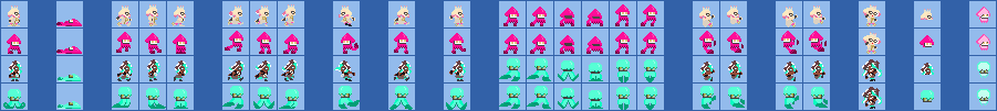Pearl & Marina (Super Mario Maker-Style)