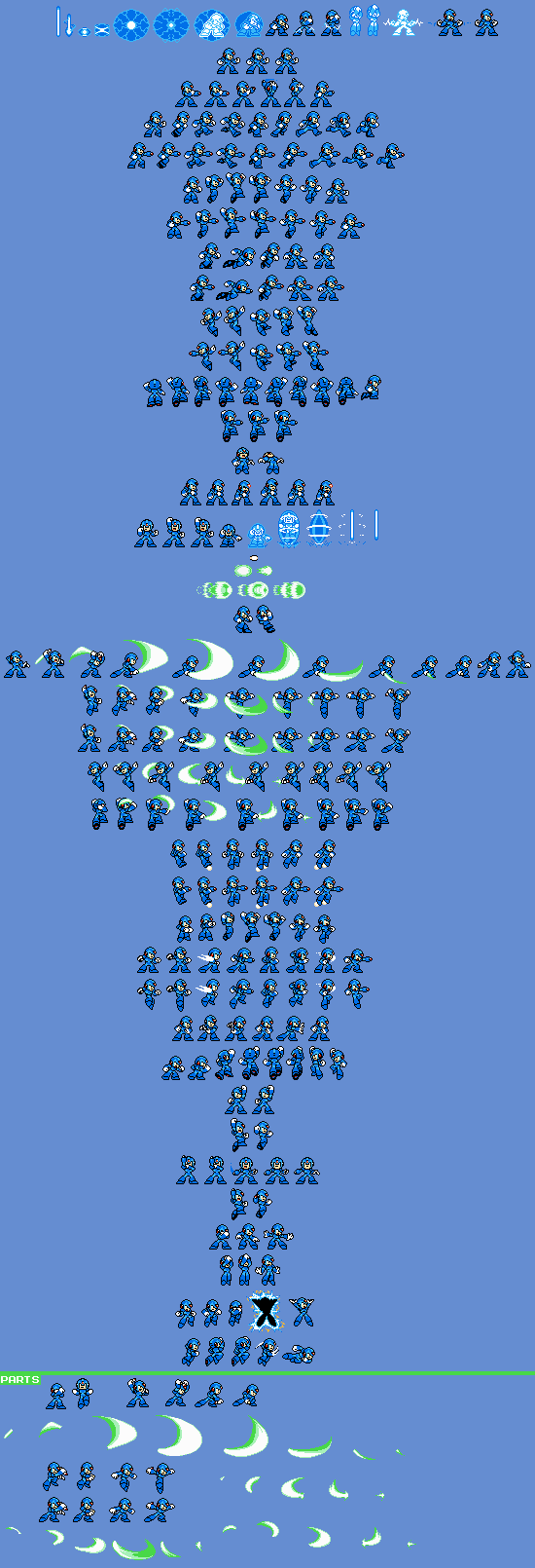 megaman x sprite sheet megaman x3 sprite sheet