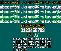 Sonic's Edusoft (Prototype) - Font
