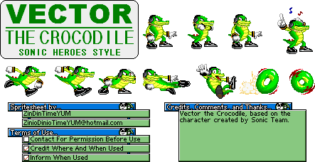 Vector (Sonic Battle-Style)