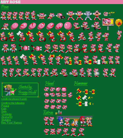 sonic windows zone amy sprites sonic windows zone amy sprites