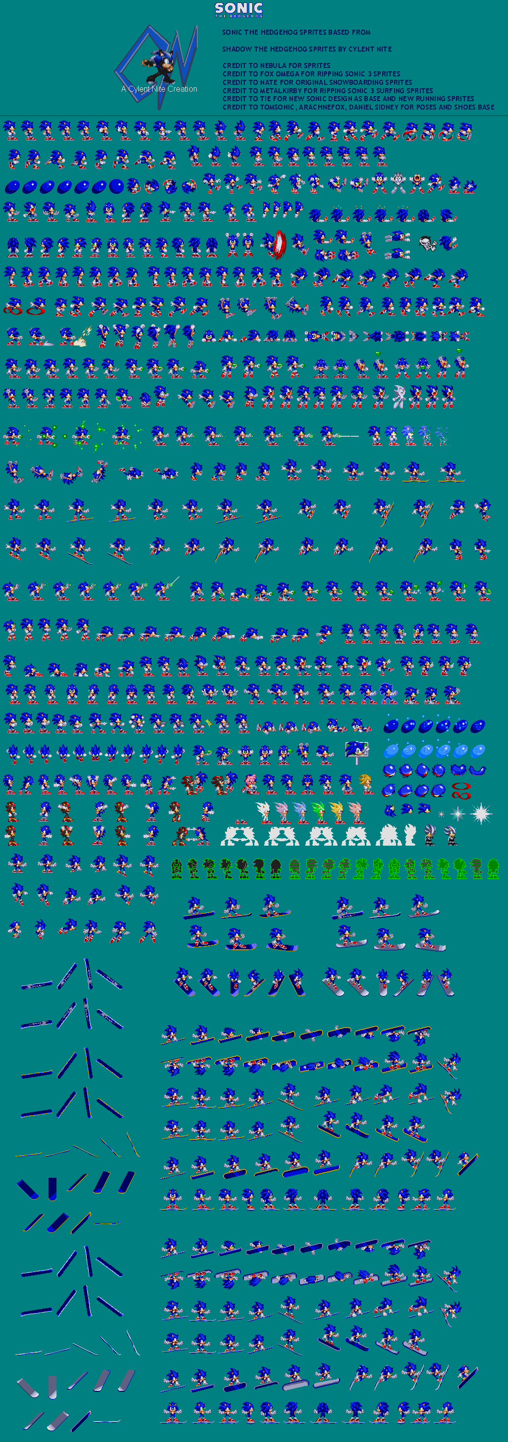 Sonic Sprite Sheet Maker