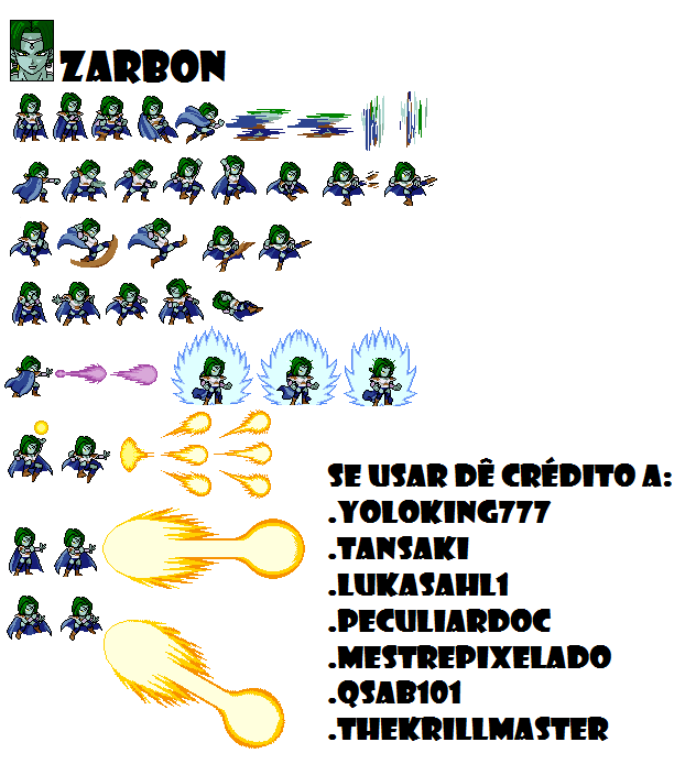 Zarbon (Legendary Super Warriors-Style)