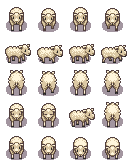 Stardew Valley - Sheep (Sheared)