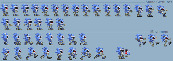 Sonic NOVA, a sprite animation I'm working on. Also. Uncle Chuck happy for  raising the coolest hedgehog ever. : r/SonicTheHedgehog