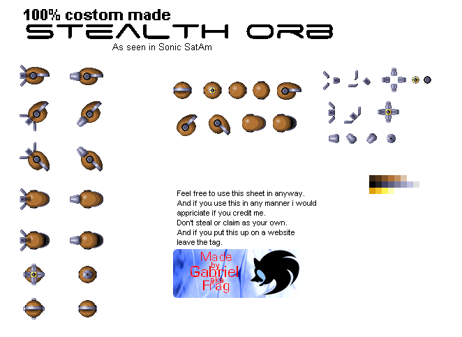 Sonic the Hedgehog Media Customs - Stealth Orb