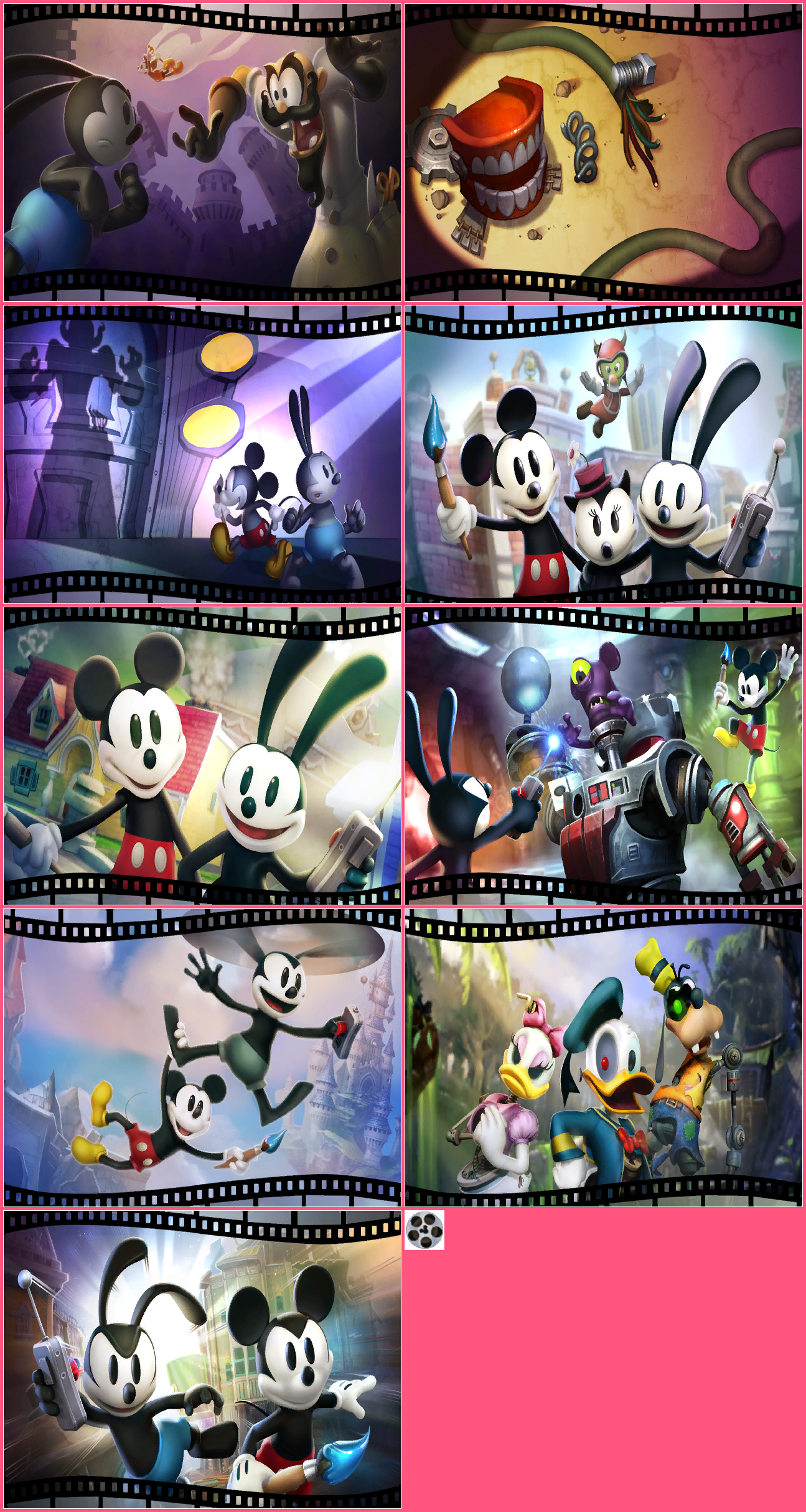 Epic Mickey 2: The Power of Two - Loading Screen Images