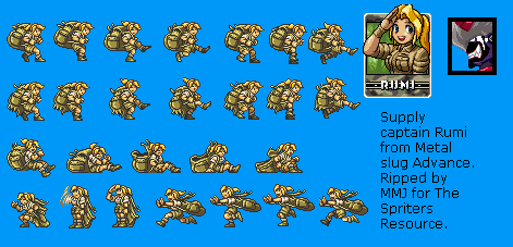 Metal Slug Advance - Rumi