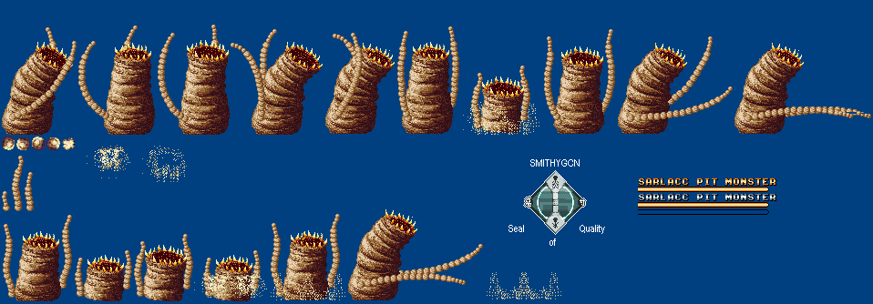 Super Star Wars - Sarlaac Pit Monster