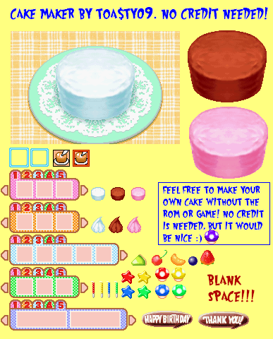 Mario Party Advance - Cake Maker