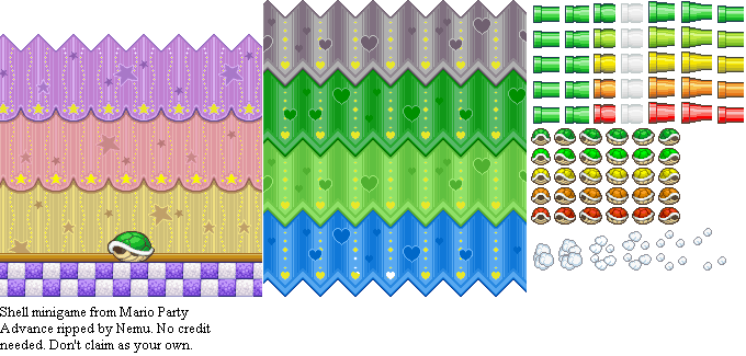 Mario Party Advance - Shell Stack