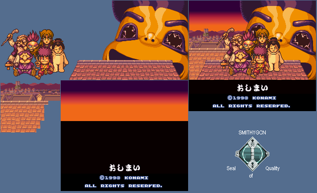 Ganbare Goemon 2: Kiteretsu Shougun Magginesu (JPN) - Ending