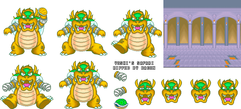 Yoshi's Safari - Bowser